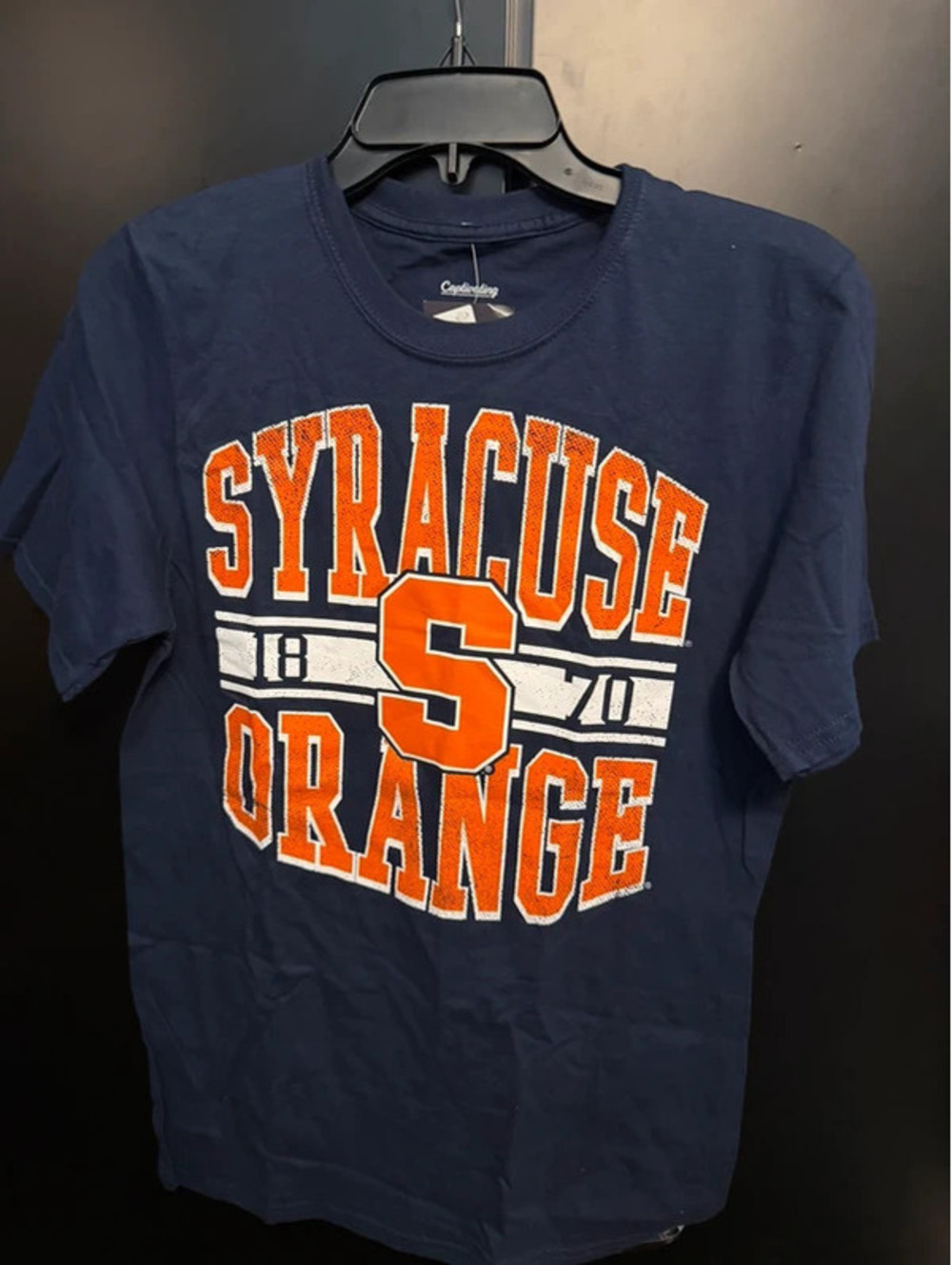 Syracuse Orange Captivating T-Shirt Men’s Small Navy NWT